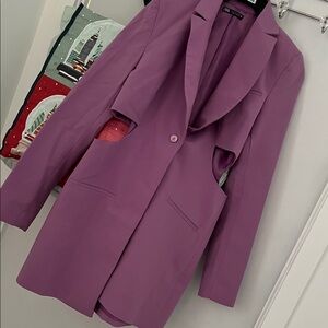 Zara Lavender Blazer dress